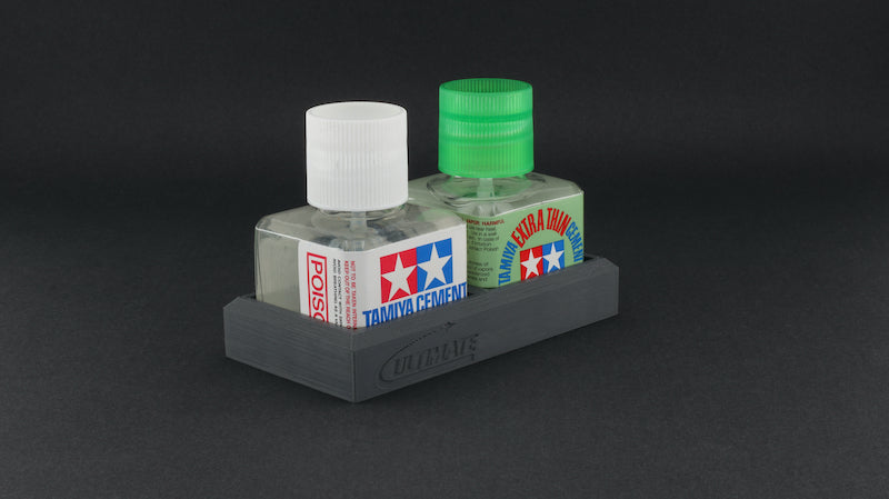 Ultimate Glue Bottle Double Holder (for Tamiya)