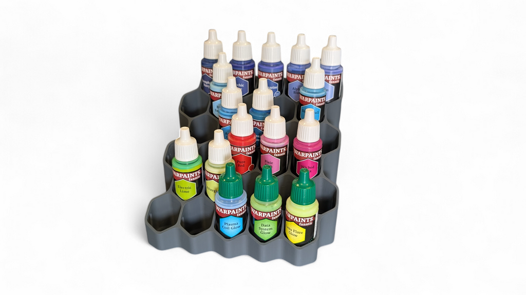 Ultimate Interlocking Paint Station for 18ml Paints (Army Painter/AK/AMMO/Vallejo) BUNDLE x 2