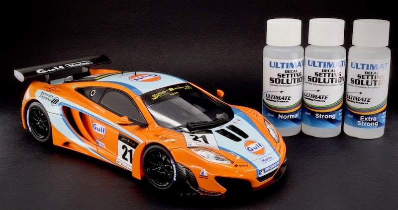 Ultimate Decal Setting Solution MEGA Bundle - Normal, Strong, Extra Strong & FIX (4 bottles)