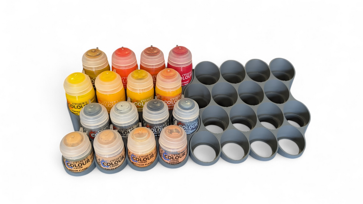 Ultimate Interlocking Paint Station for Citadel Paints