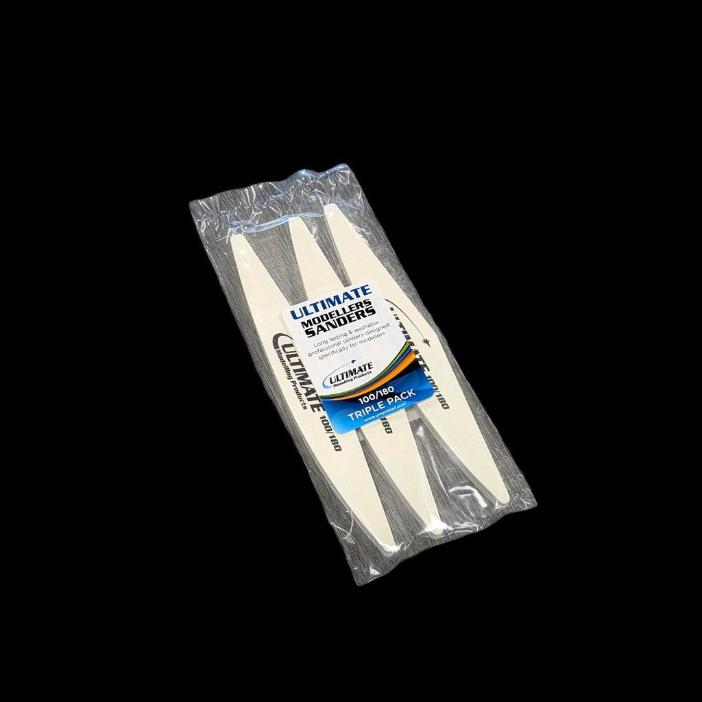 Ultimate Modellers Sanders - 100/180 Triple Pack