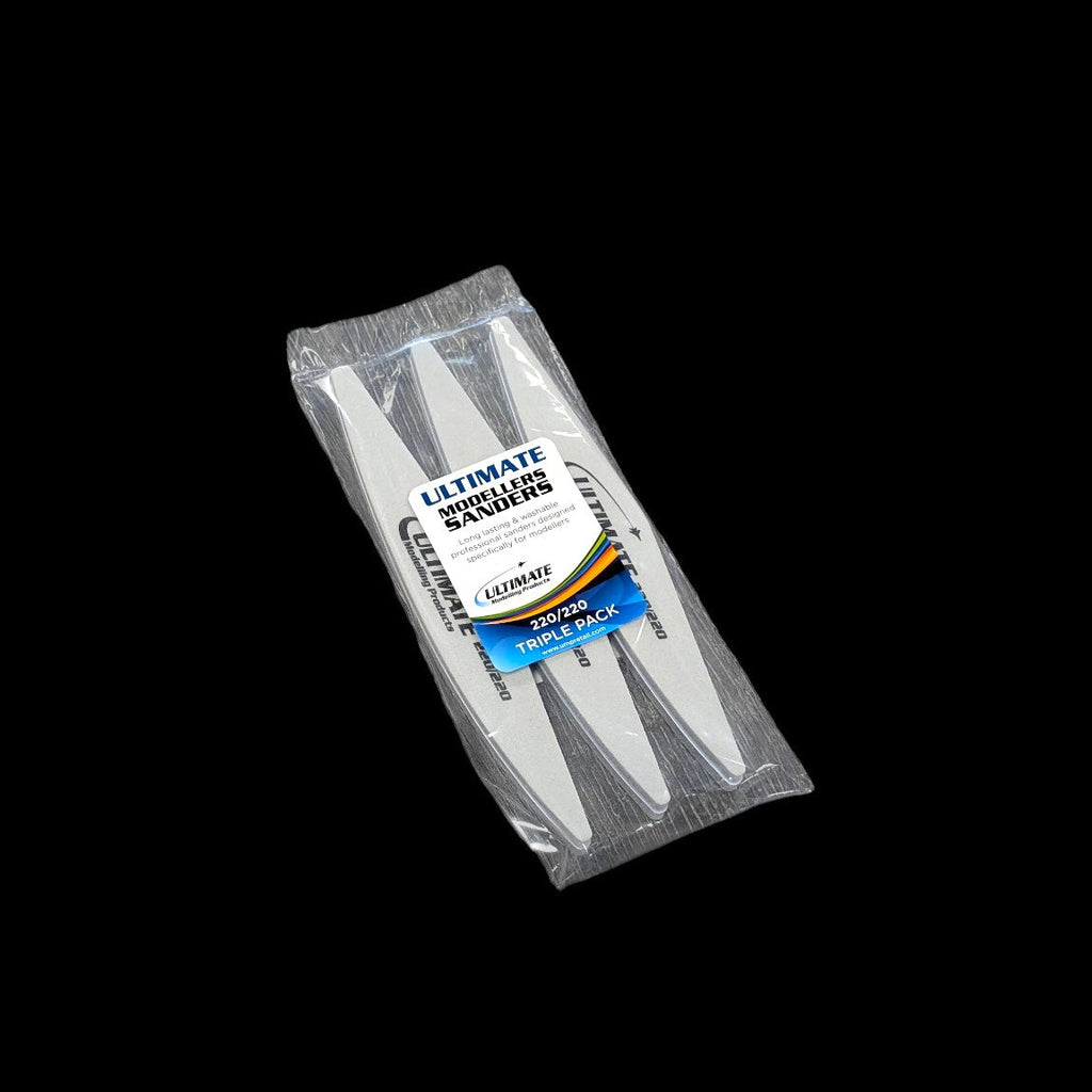 Ultimate Modellers Sanders - 220/220 Sponges Triple Pack