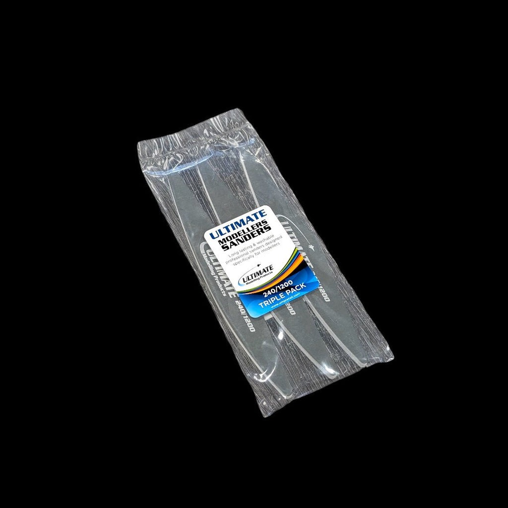 Ultimate Modellers Sanders - 240/1200 Triple Pack